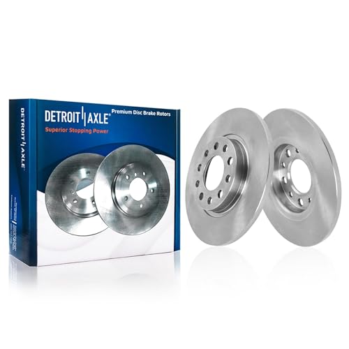 Detroit Axle - 10pc Brake Kit for 2015-2017 Chrysler 200 - size: 10PR53079/kit