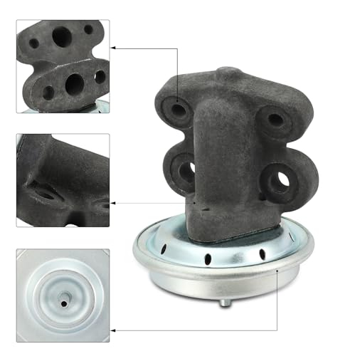 AULINK EGV621 EGR Valve (3.0L V6) For Ford Sable Taurus, For Mercury Sable - color: Black EGV621