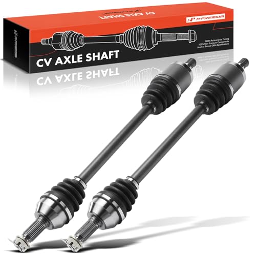 A-Premium Set of 2 Front CV Axle Shaft Assembly - style: Front Driver and Passenger Side