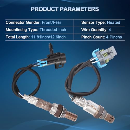 O2 Oxygen Sensor Upstream Downstream for Chevy Malibu 08-10 Equinox 11-14