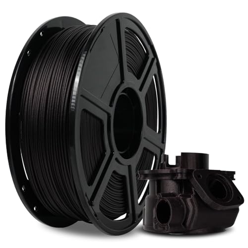 FLASHFORGE Carbon Fiber PETG Filament 1.75mm, PETG with Carbon Fiber, 1KG Spool, Dimensional Accuracy +/- 0.02mm, Lightweight & Heat-Resistant & Moisture Free (PETG-CF Marsala) - color: Marsala, size: PETG CF