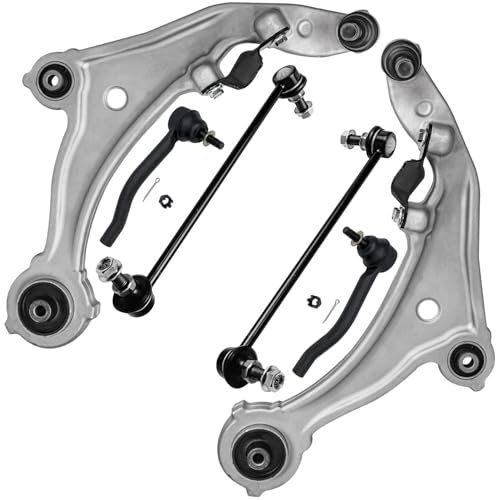 Detroit Axle - 6pc Front End Control Arms Kit for 09-14 Nissan Murano, 2 - size: 6CS48112/6PC