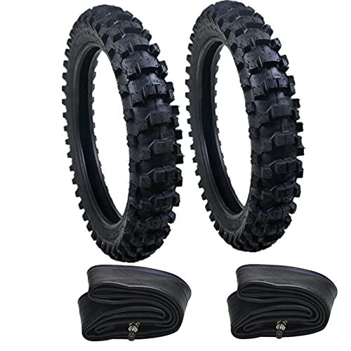 70/100-19 Front & 90/100-16 Rear Wheel Tire And Inner Tube For Off Road Dirt Pit Bike Motocross TTR125 CRF150 DRZ125 XR100 KX100 90cc 110cc 125cc 150cc - style: 70/100-19 Front Tire+90/100-16 Rear Tire