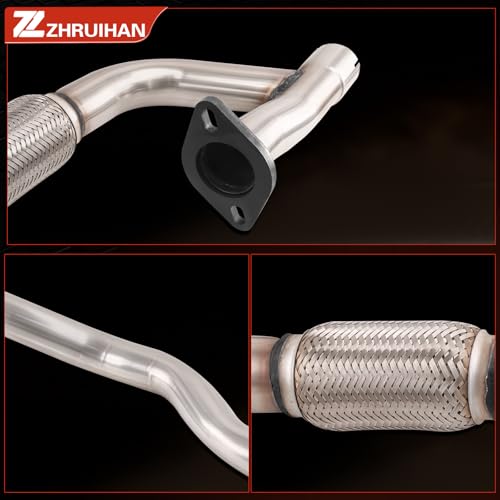 Exhaust Front Pipe Front Y Pipe Kit Compatible for Cherokee 2014 2015 2016 2017 2018 3.2L V6 engine, OE 304175 54971 | EPA Compliant - size: 2014-2018 Cherokee 3.2L V6