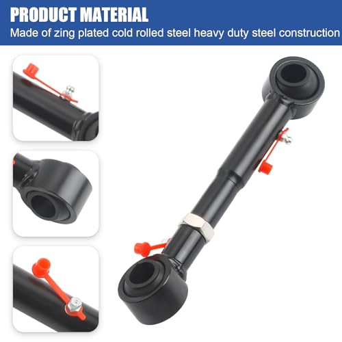Lifts Front Sway Bar Links Quicker Disconnect System 2.5"-6" Compatible with 1998-2006 Jeep Wrangler TJ Cherokee 1984-2001 Jeep Wrangler XJ Adjustable Front Sway Bar Quick Disconnect End Links