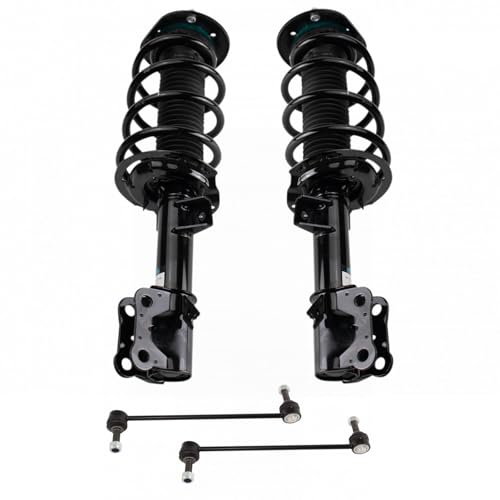 TRQ Front Suspension Kit Complete Strut & Coil Spring Assembly Sway Bar - style: SCA31152