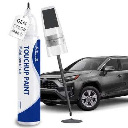 Magnetic Gray Metallic 1G3 Touch Up Paint for Toyota OEM Color Match - color: Magnetic Gray Metallic(1G3)