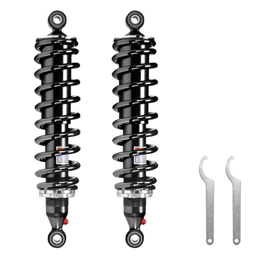 Monotube ATV Front Shocks, Shock Absorber, Struts, Amortiguadores for Honda Rancher 350; OEM: 51400-HN5-671, 51400-HN5-990, 51400-HN4-671, 51400-HN4-990,1515-0414; Amortiguadores Para Honda Rancher