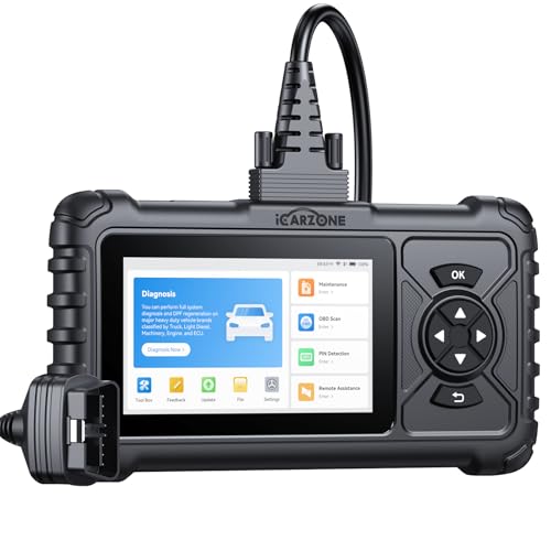 HD S700 Full System Heavy Duty Truck Scanner 8 Services, D-P-F Regen, Injector Coding, Diesel Diagnostic Scan Tool for Cummins, Freightliner, Paccar, International, Mack, Hino, Isuzu and etc