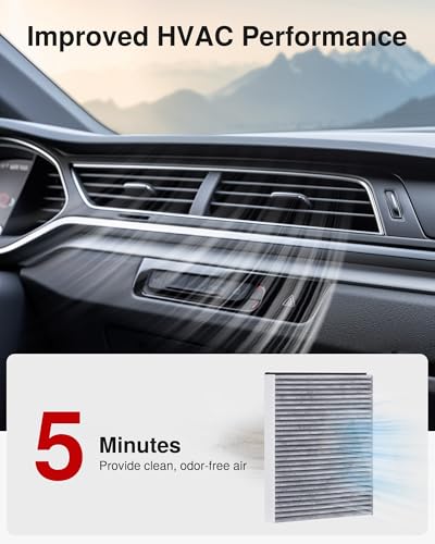 Puroma Cabin Air Filter Activated Carbon for CF11920 CP920 6043C Ford C-Max - style: CAF920S