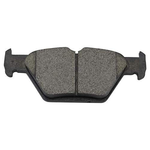 TRQ Front and Rear Brake Pads Ceramic Hardware - color: Ceramic, size: BFA11161