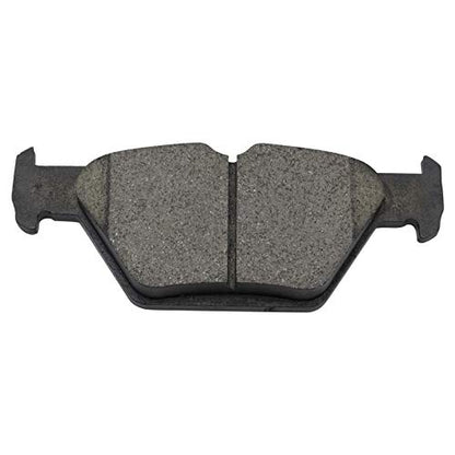TRQ Front and Rear Brake Pads Ceramic Hardware - color: Ceramic, size: BFA11161