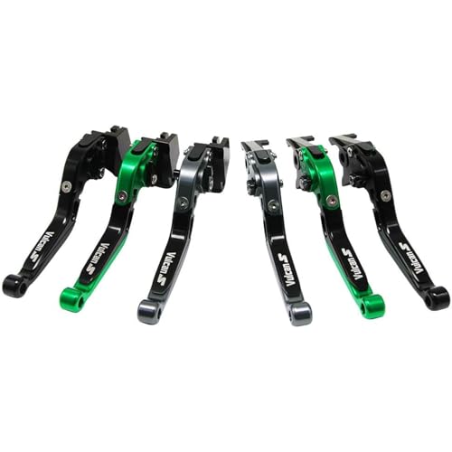 Brake Clutch Levers Fit for Kawasaki Vulcan S 650 2015‑2025 - color: Titanium&Black