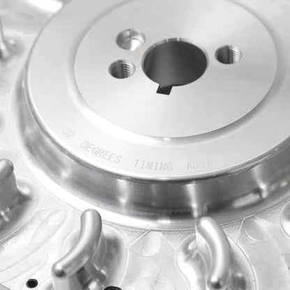 Billet Aluminum Flywheel .308 Hemi Camshaft 3.308 Rod 70mm Flat Piston Kit
