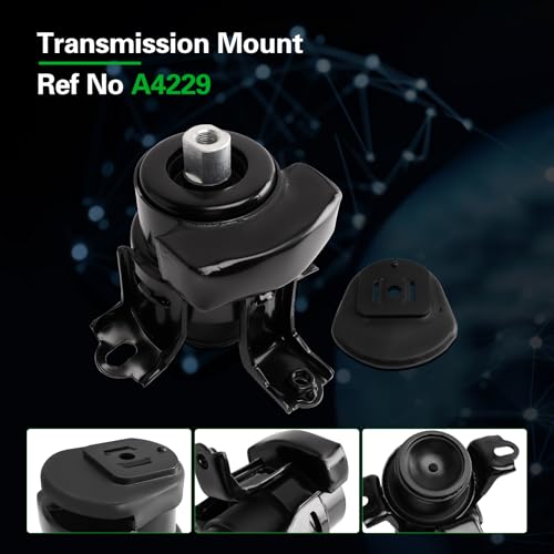 Engine Mount and Transmission Mount kit Compatible with 1998-2003 Sienna - size: 1998-2003 Sienna