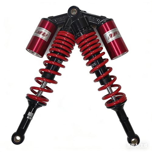 14.17-Inch Rear Shock Absorber Suspension Motorcycle ATV Quad - color: Red Black
