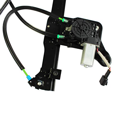 Rear Driver Side Power Window Regulator with Motor Fits Silverado - size: Rear Driver Side (LH)