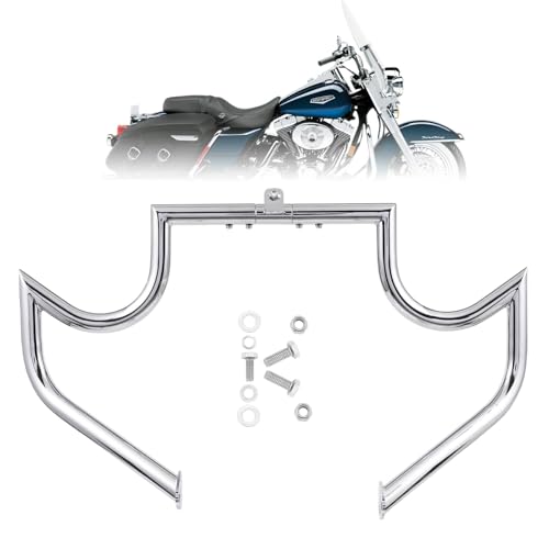 Kinglemc Crash Bar Engine Guard for Harley Davidson Touring(Chrome-C) - color: Chrome-C
