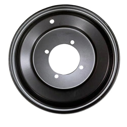4 Bolt 10"X4.75" FRONT Wheel Rim for 150cc Taotao ATA150D 150GK ATVs and Go-Karts, 10mm Bolt Holes, Black
