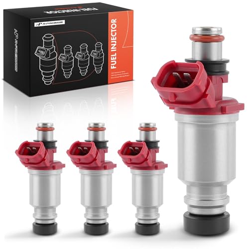 A-Premium Fuel Injectors Compatible with Toyota, Geo
