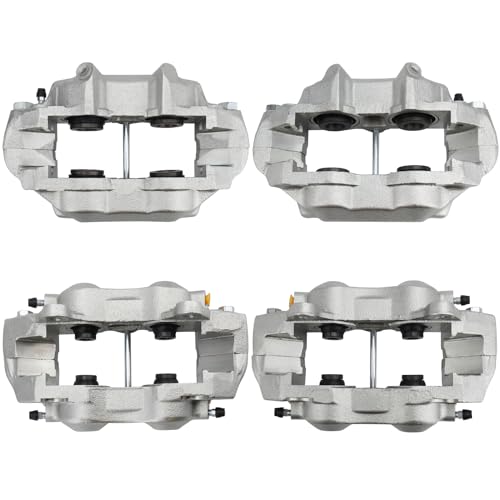 Brtec Front & Rear Left & Right Disc Brake Caliper Assembly, 4PCS - size: 187016+187017+187019+187020