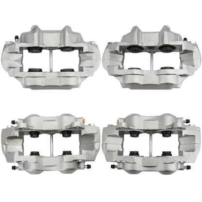 Brtec Front & Rear Left & Right Disc Brake Caliper Assembly, 4PCS - size: 187016+187017+187019+187020
