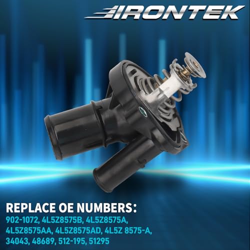 IRONTEK 902-1072 Engine Coolant Thermostat Housing Assembly - size: 902-1072