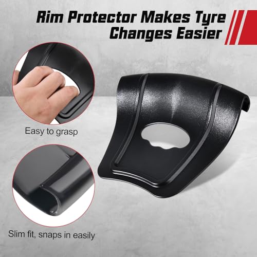 Motorcycle Tire Changing Tool Kit,Tire Bead Installation Holder Hook and Rim Protector, Ergonomic Tire Changing Tool for Off-Road Bikes, Dirt Bikes, Heavy-Duty Aluminum Alloy & ABS Plastic