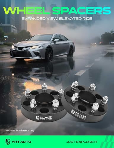 YHTAUTO 5x4.75 Hub Centric Wheel Spacers 1.25 Inch for Buick, Chevy, GMC - size: 1.25 Inch Thickness, style: 2 PCS