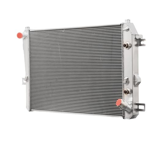 3 Row Aluminum Radiator for 2006-2010 Chevy Silverado GMC Sierra 2500 3500 HD 6.6 6.6L Duramax LBZ LBM Performance Cooling Radiators 2007 2008 2009