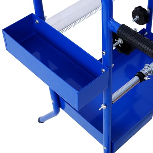 18” Multi-Roll Masking Paper Dispenser with Storage Tray - color: Blue