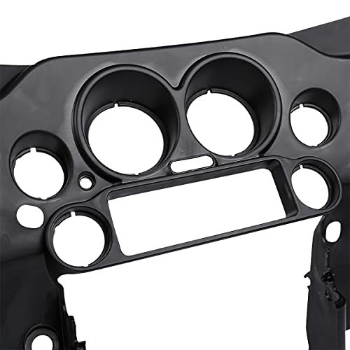 TCMT Speedometer Cover Cowl Inner Fairing Fits For Harley Davidson Touring Street Glide FLHX FLHTC FLHTCU 2008-2013 FLHT FLHTC FLHTCU FLHX 1996-2007 - color: Black Inner Fairing A