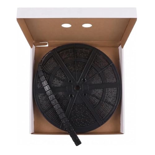 MIKKUPPA 1/4oz Adhesive Stick on Wheel Weights, 715pcs/Roll, Black 0.25oz - color: Black, size: 715 PCS(Roll)
