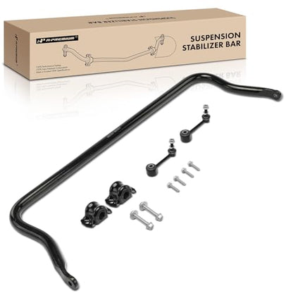 A-Premium [31.1mm] Front Suspension Stabilizer Bar Assembly Sway Bar Kit