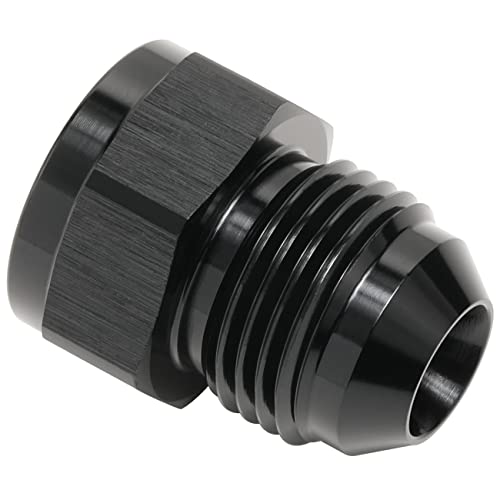 6AN Female to 8AN Male Flare Expander Fitting Adapter Aluminum Black - color: Black, size: 6AN Female to 8AN Male