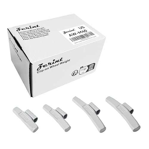 AW-M40 Wheel Weight Kit AW Style Grey 40pcs/kit: 1 1/4oz, 1 1/2oz, 2oz and 2 1/2oz 10pcs Each - size: AW-M40