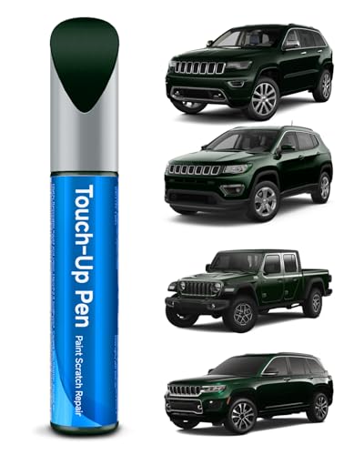Touch Up Paint Compatible with Jeep Exact Match Touch Up Paint Car Scratch Repair (Forest Green Pearlcoat(PG8/SG8)) - color: Forest Green Pearlcoat(PG8/SG8)