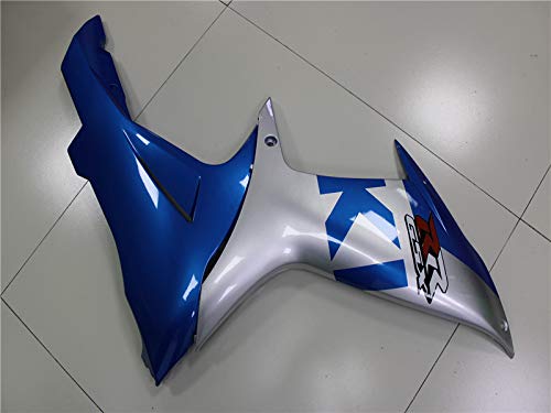 YTL Silver Blue Full Fairing Fit for Suzuki 2011-2026 GSXR 600/750 - color: 021 Silver Blue