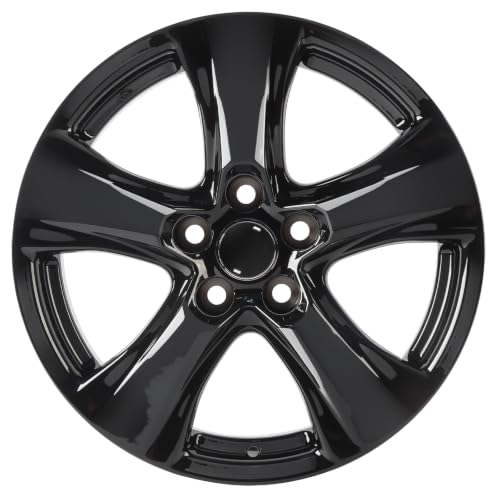 New Single 17" 17x7 17 Inch Aluminum Alloy Wheel Rims Fit for 2019 2020 2021 2022 2023 2024 Toyota RAV4, OEM Design Replacement Rim, Gloss Black, 75240