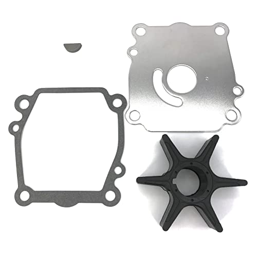 17400-87E04 Water Pump Impeller Kit for Suzuki Johnson 60-100 HP - size: DF60/70 DT90/100