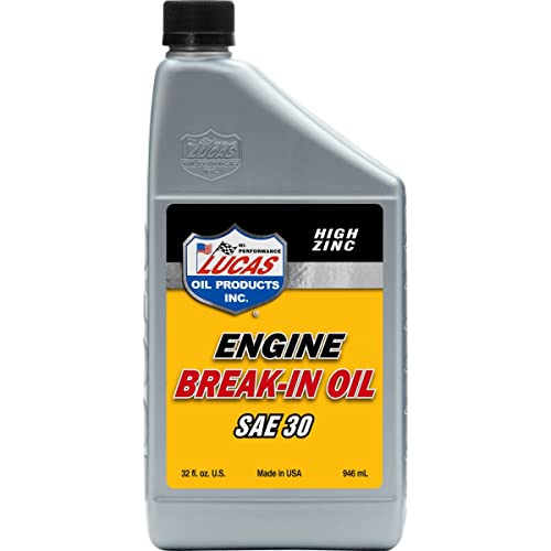 Lucas Oil 10630 Engine Break-In Oil SAE 30-1 Quart - size: Quart, style: SAE 30