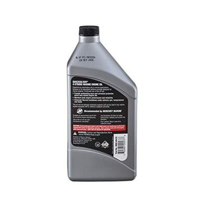 Quicksilver 10W-40 Marine Engine Oil - style: 1-Quart