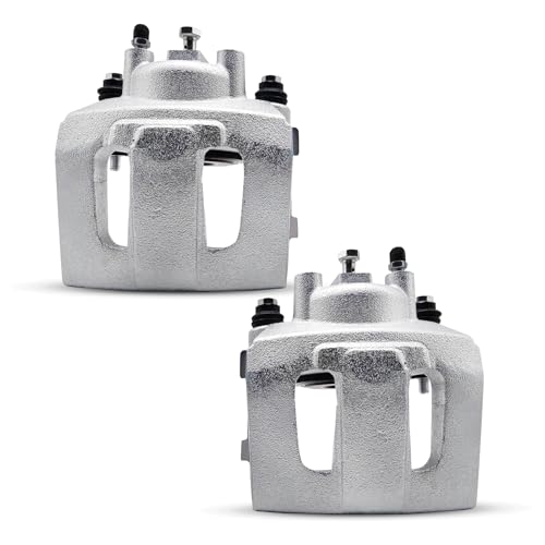 2 Pcs Front Brake Calipers ‎184339 184340 Fit for 1990-2006 Jeep Wrangler Grand Cherokee TJ Comanche, Left & Right Driver and Passenger Side Disc Brake Caliper - size: ‎184339+184340