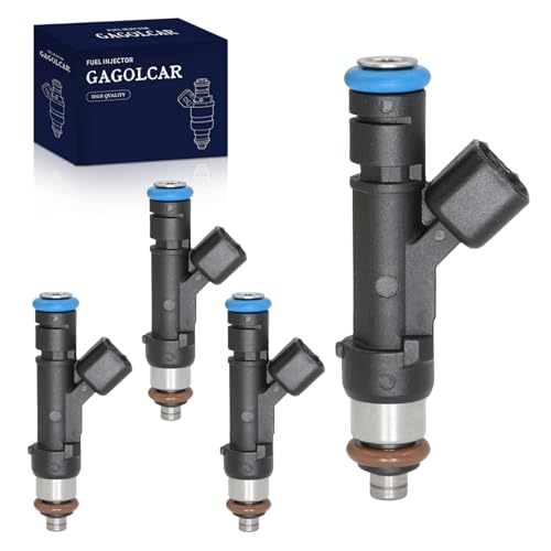 4-Pack Fuel Injectors Set | Compatible with Mazda 3 2006-2013 5 2008-2010 6 2006-2008 3 Sport 2012-2013 MX-5 Miata 2006-2015 2.0L 2.3L L4| Replaces FJ824 L3G5-13-250 842-12370 - size: 4 X FJ824