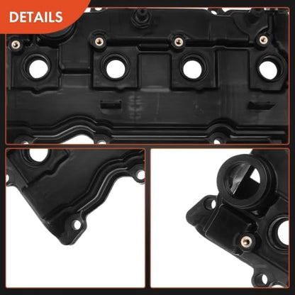A-Premium 2.5L Engine Valve Cover Kit, with Gasket & Bolt & Oil Filler Cap - style: 2013-2018 Altima & Rogue