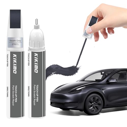 KIKIMO for Tesla Touch Up Paint(Stealth Grey(PN01)) - color: Stealth Grey(PN01)