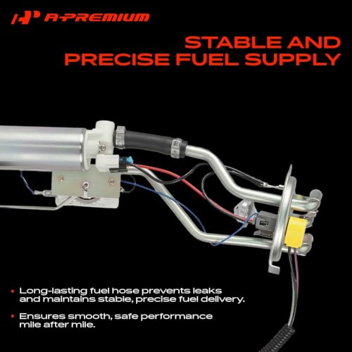 A-Premium Electric Fuel Pump Assembly Compatible with Chevrolet, GMC