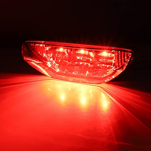 400ex Tail Light ATV Motorcycle Taillight Brake Lamp smoked cover Compatible with Honda TRX 250 300 400EX TRX400X 2008-2014 year