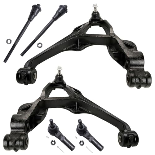 Detroit Axle - Front Control Arms Kit for 2011-2019 Chevrolet Silverado - size: 6CS48220/6PC