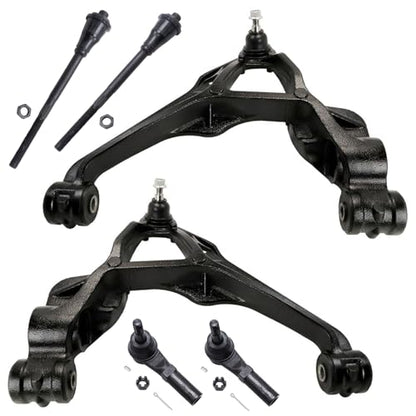 Detroit Axle - Front Control Arms Kit for 2011-2019 Chevrolet Silverado - size: 6CS48220/6PC